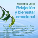 Taller de relajación y bienestar emocional. Psicóloga María Reula